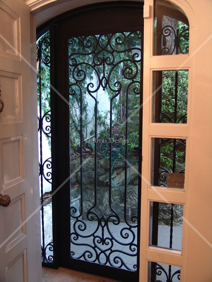 Wrought Iron Security Doors Rivas Design