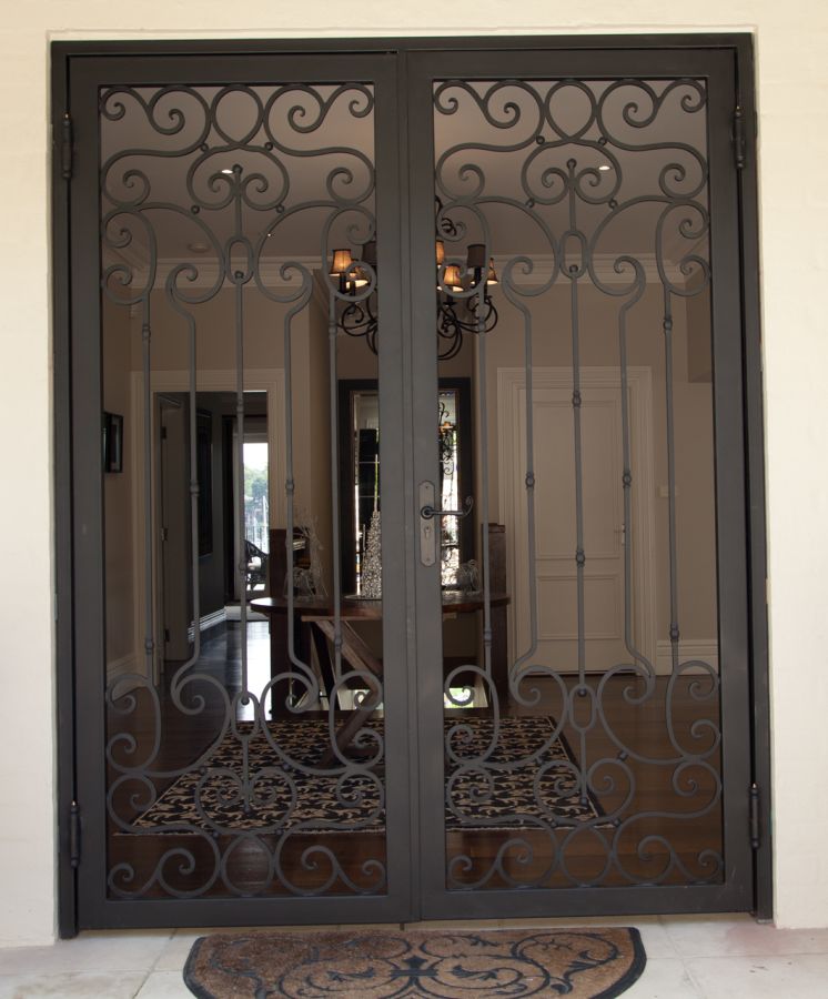 Wrought Iron Security Doors Rivas Design